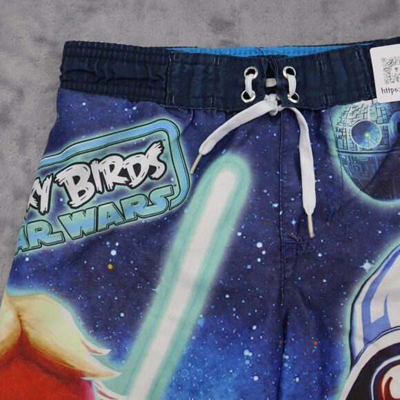 Star Wars Shorts Boys XS Multicolor Angry Birds Drawstring Stretchable Waist - Picture 11 of 16